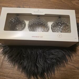 Hearth & Hand Glass Ornament Set